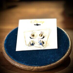 NWT Disney Parks Collection Star & Heart Earring Trio